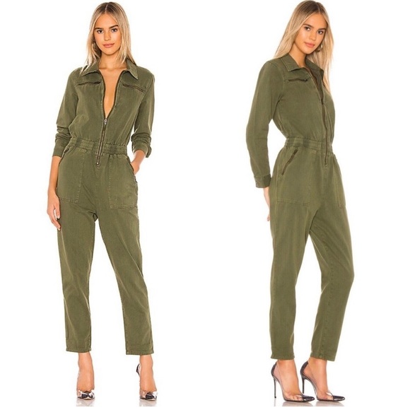 Blank NYC Pants & Jumpsuits Blank Nyc Green Jumpsuit Poshmark